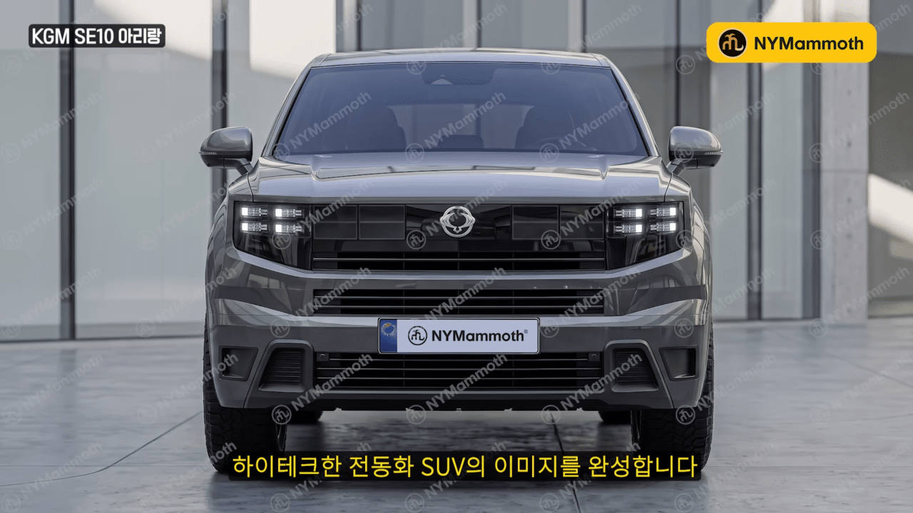 KGM 렉스턴 후속 모델 예상도 /사진=유튜브 'NYMammoth l 뉴욕맘모스'
