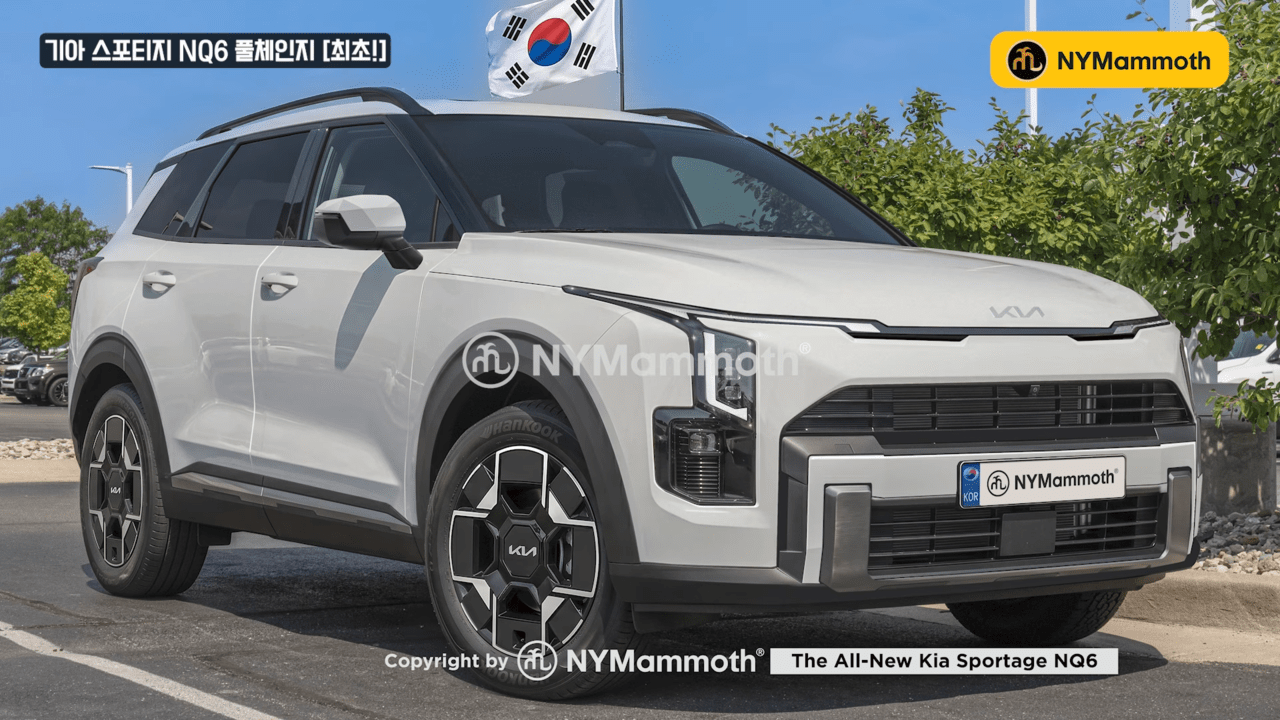 신형 스포티지 예상도 /사진=유튜브 'NYMammoth l 뉴욕맘모스'