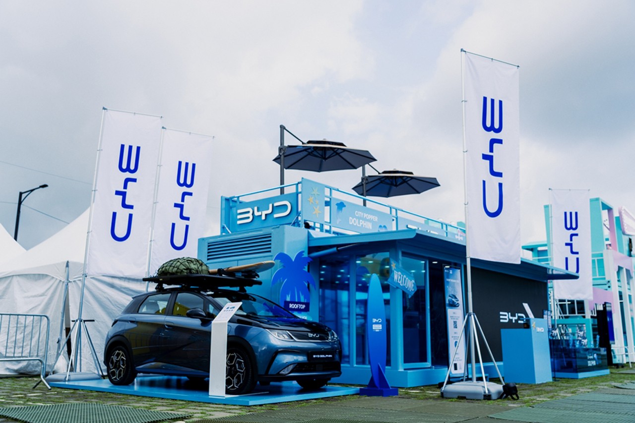 워터밤 서울 2026 BYD 부스 /사진=BYD코리아