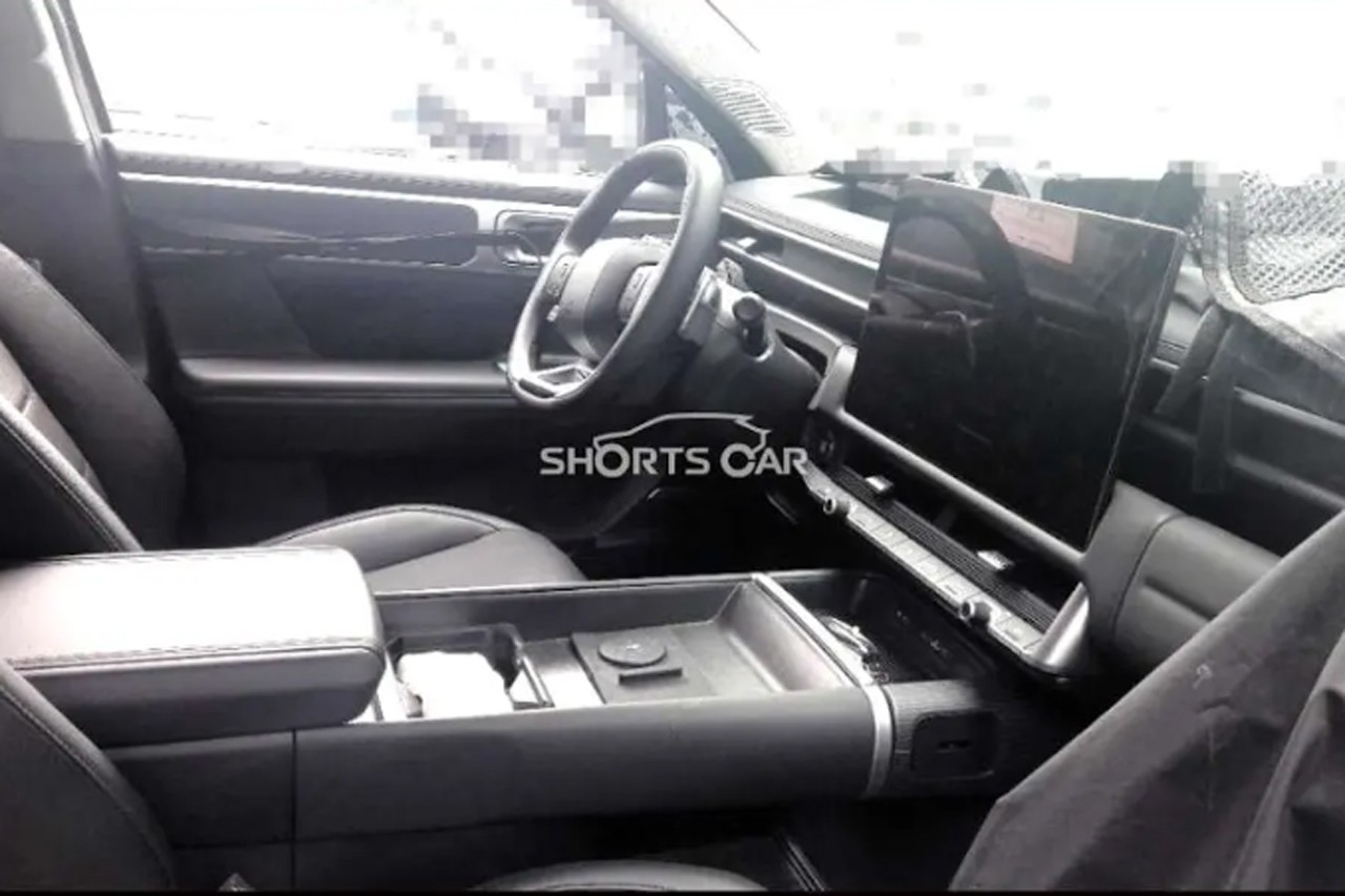 현대 신형 싼타페 스파이샷 /사진=유튜브 '숏카 SHORTS CAR'