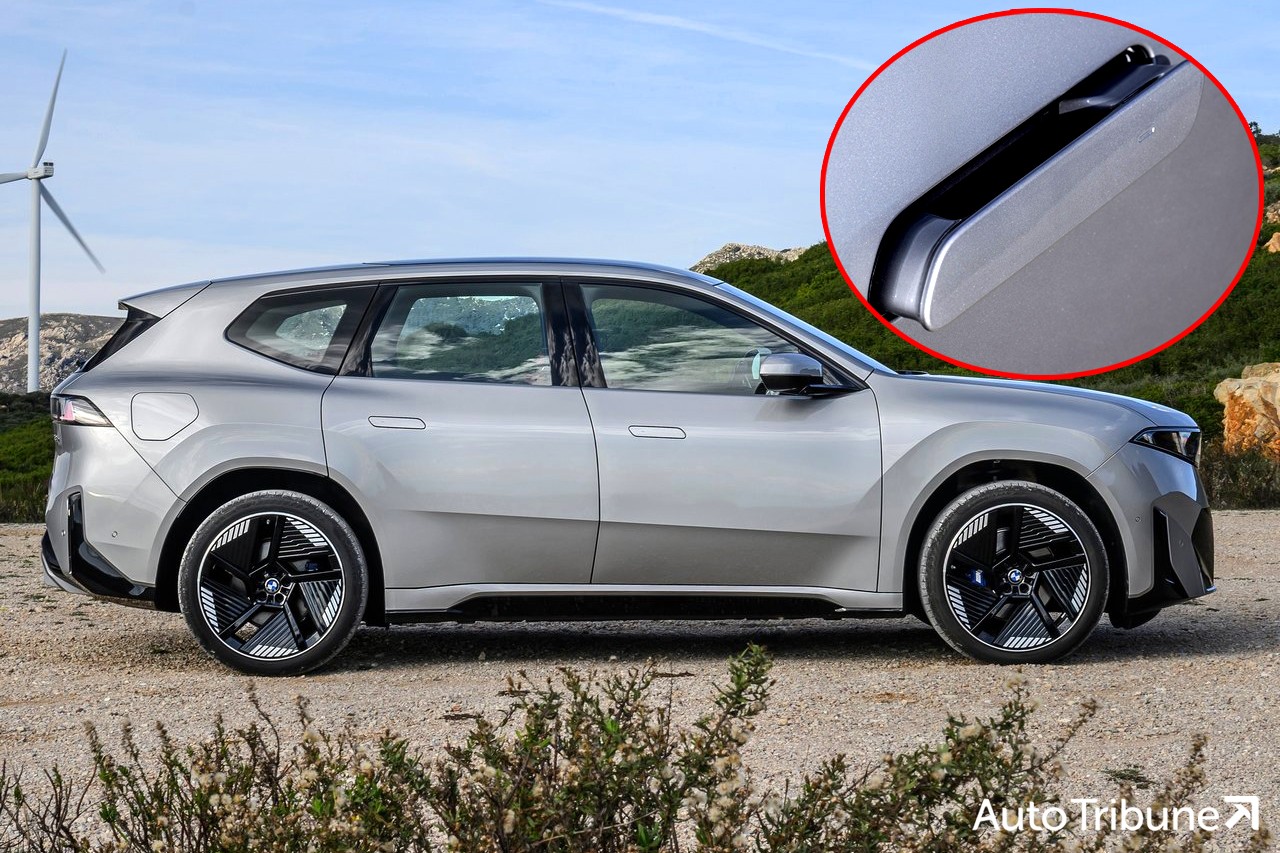 BMW는 신형 iX3에 글로벌 시장에서 판매되는 오토 플러시 형태의 도어 핸들을 사용하지 않기로 결정했다. /사진=BMW