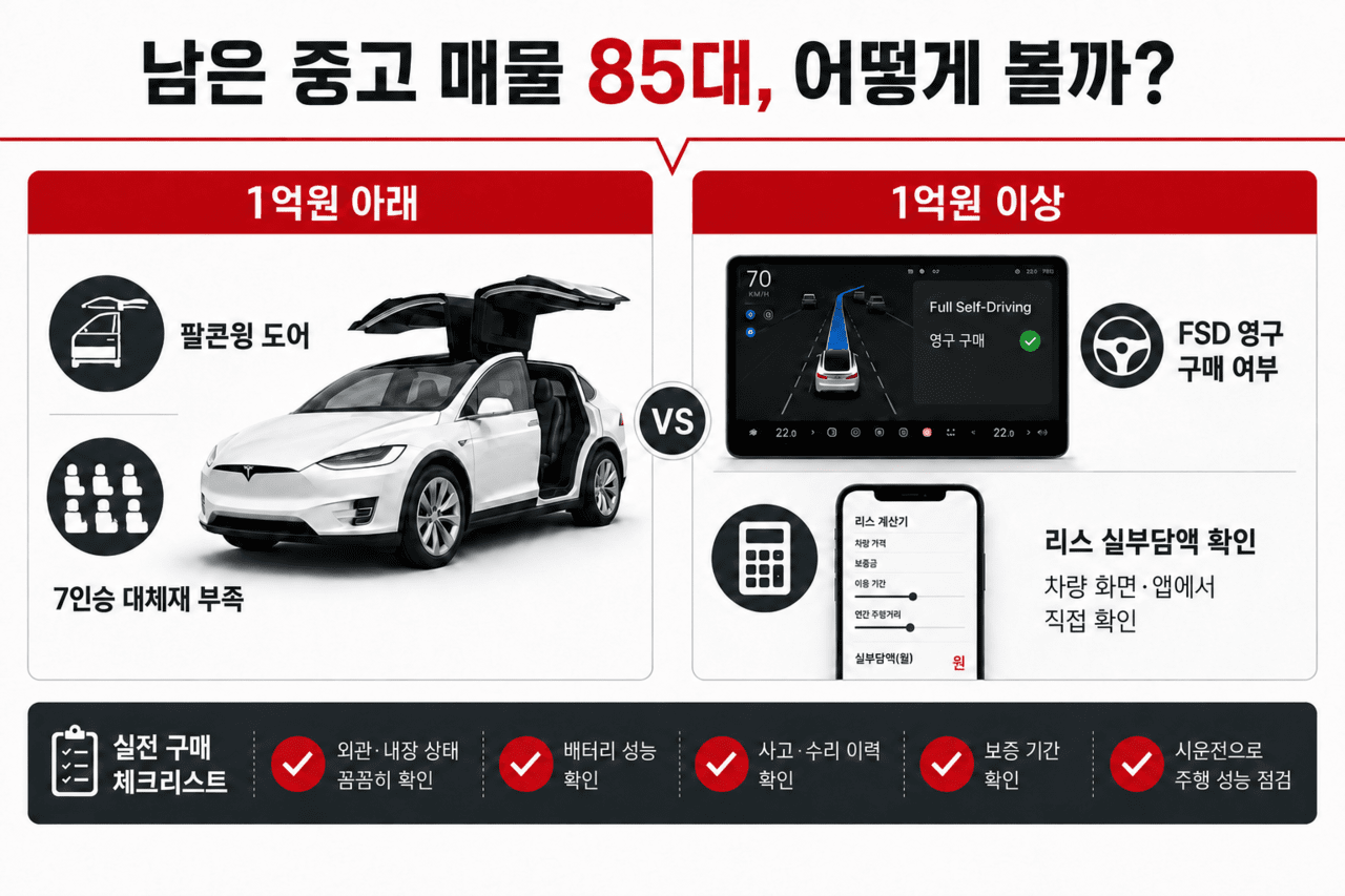 테슬라 모델 X, 단종 이후 가격 폭등 /제작=오토트리뷴