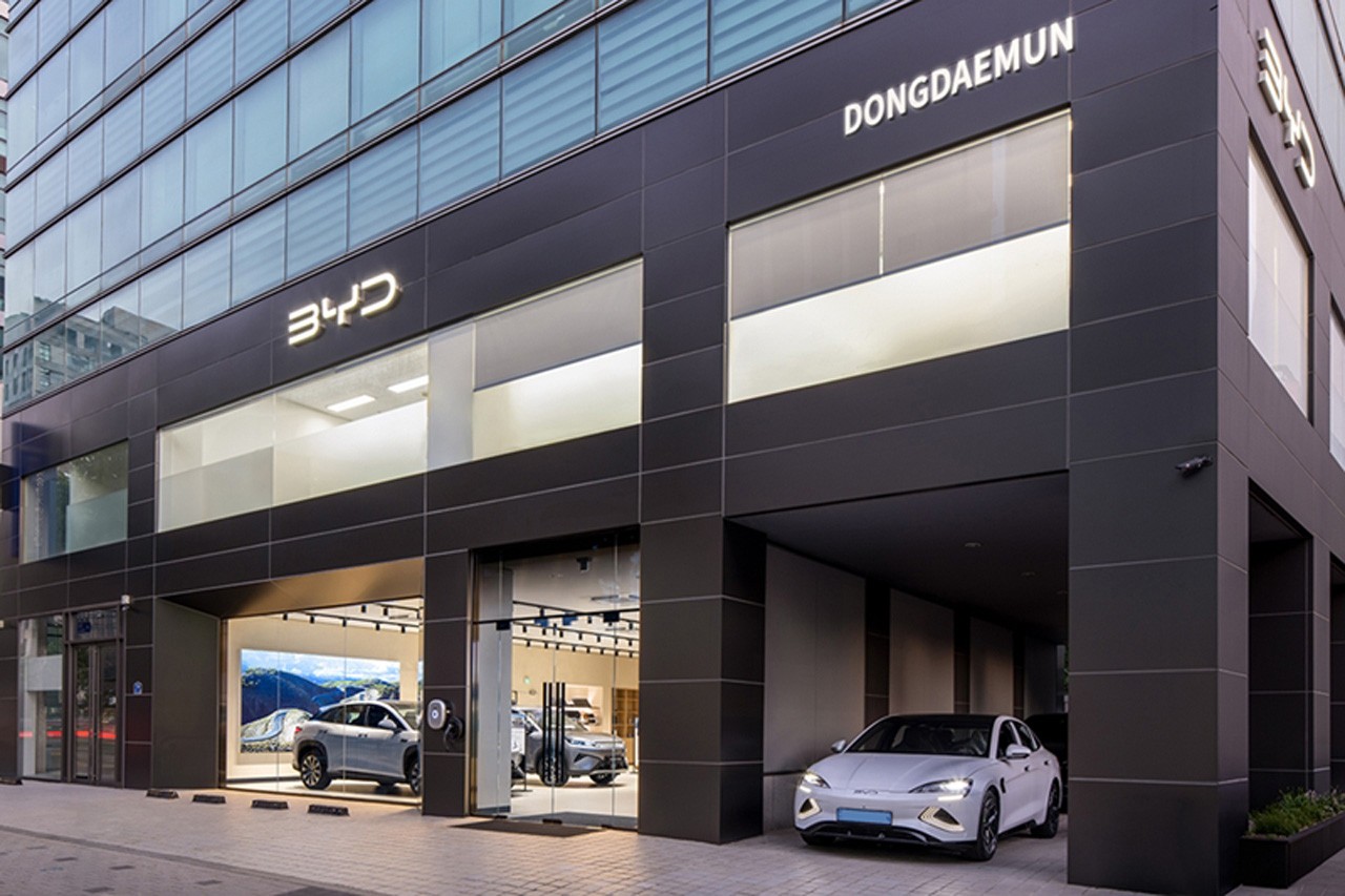 BYD Auto 동대문 전시장 /사진=BYD코리아