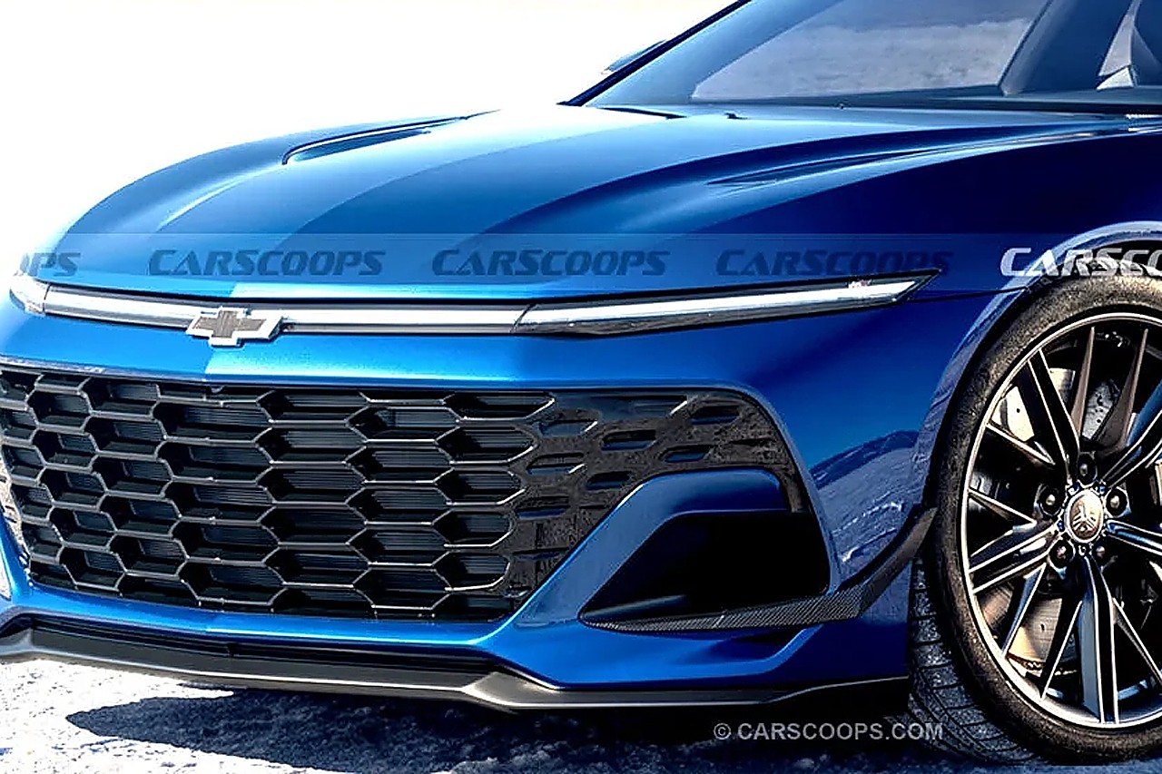 쉐보레 카마로 세단 예상도 /사진=Carscoops
