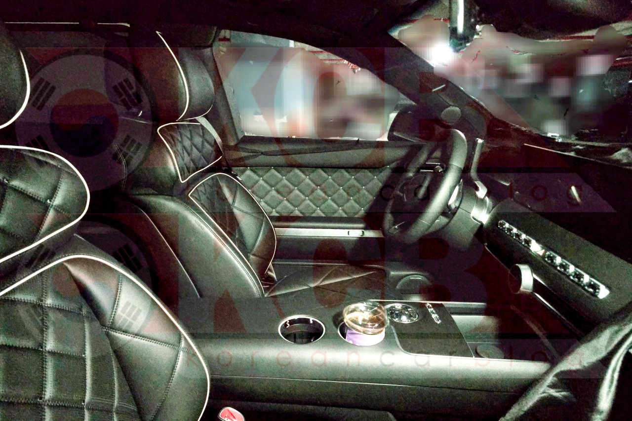 제네시스 GV90 실내 스파이샷 /사진=KoreanCarBlog