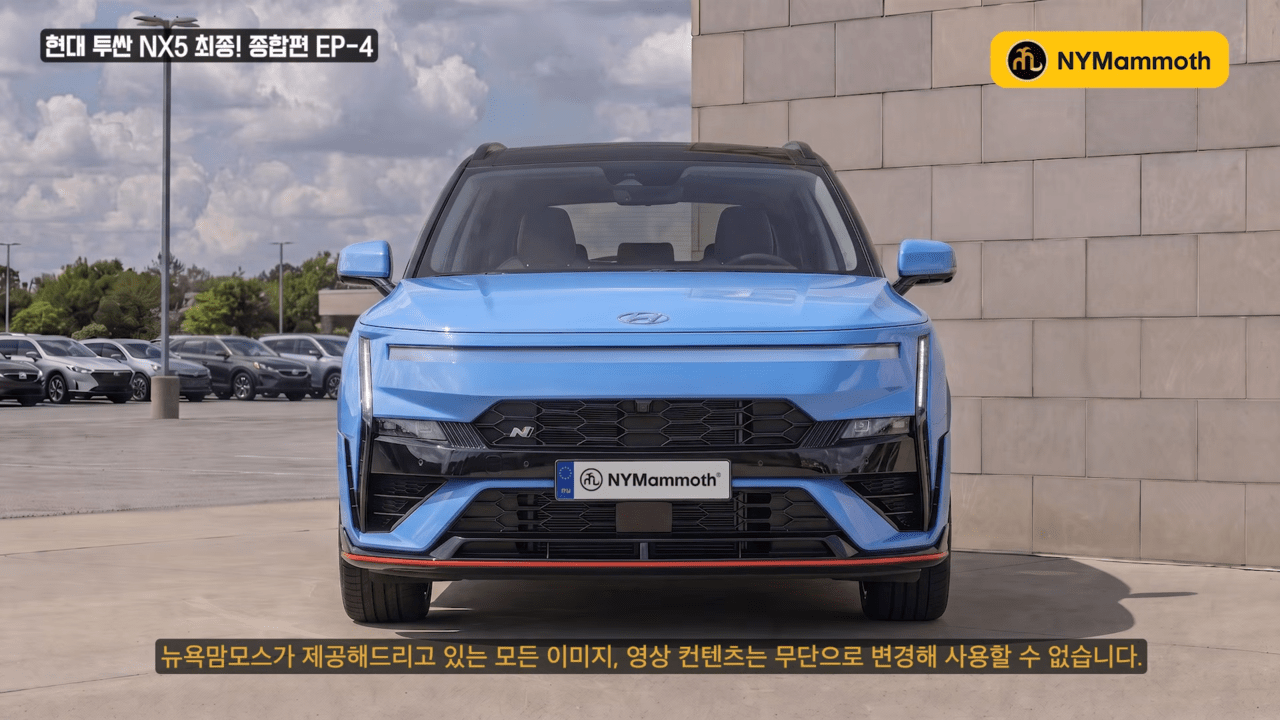현대 투싼 N 예상도 /사진=유튜브 'NYMammoth l 뉴욕맘모스'