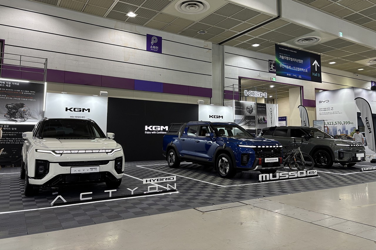 KGM EV 트렌드 코리아 참가 /사진=KGM