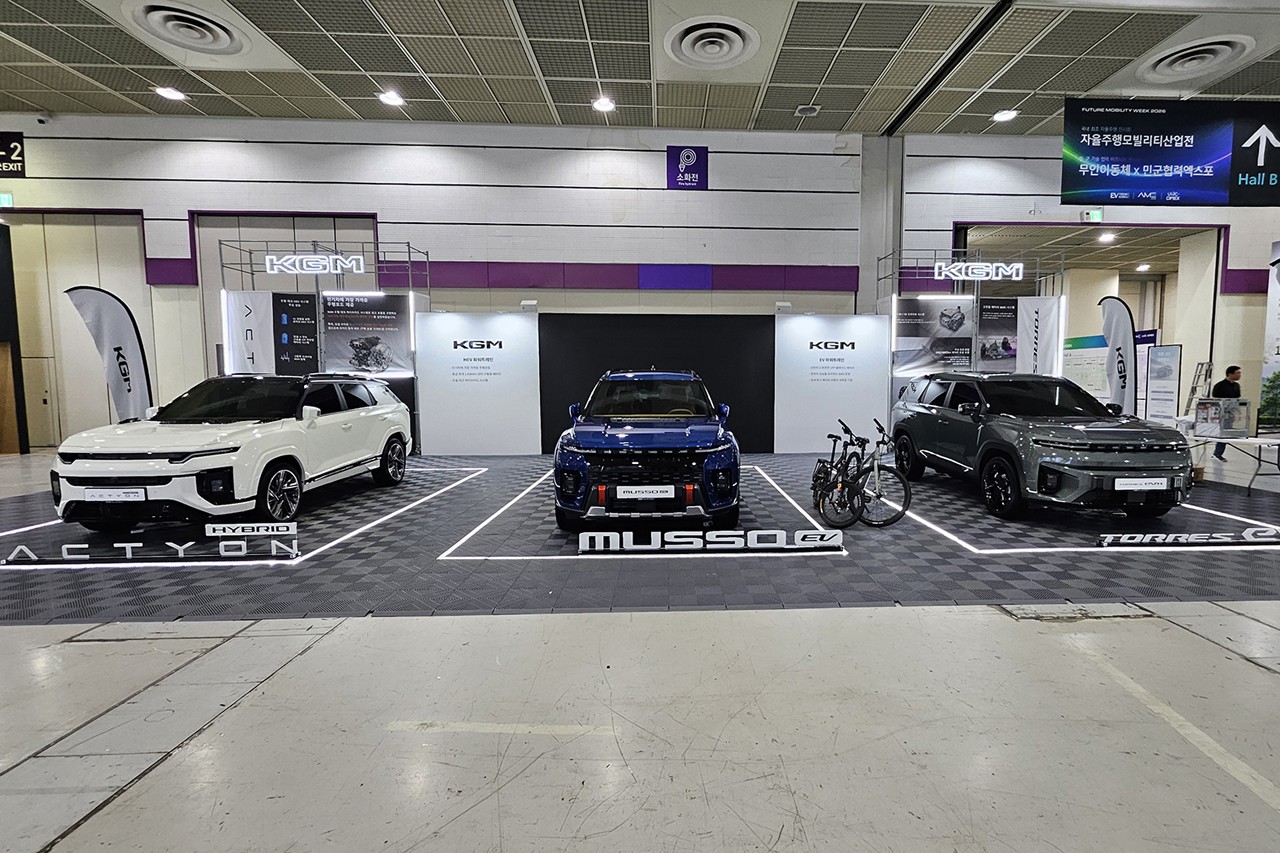 KGM EV 트렌드 코리아 참가 /사진=KGM