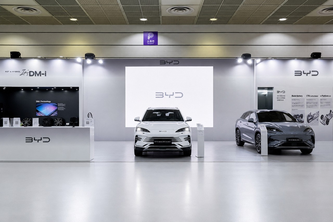 'EV 트렌드코리아 2026' BYD 부스 /사진=BYD코리아