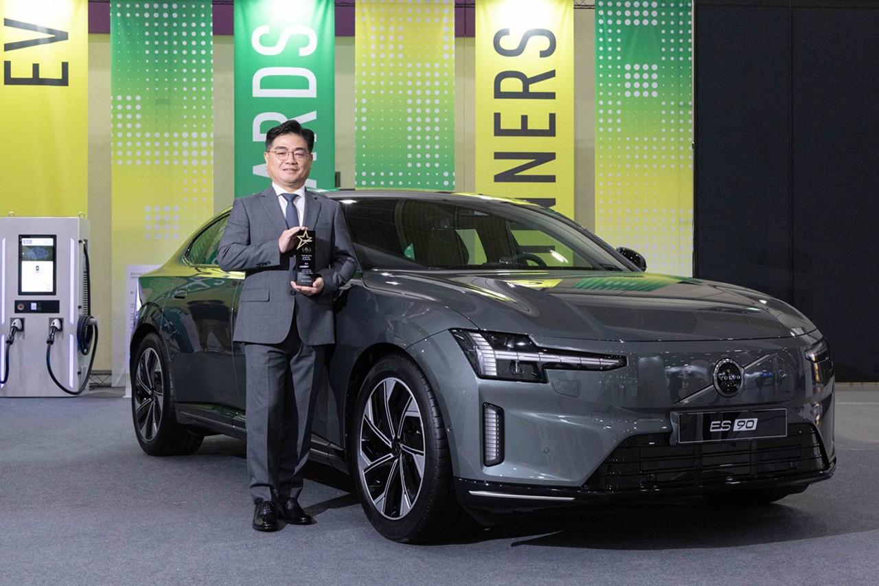 볼보 ES90 '제5회 EV 어워즈' '2026미디어 픽 EV' 선정 /사진=볼보자동차코리아