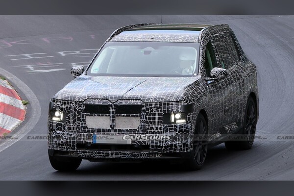 BMW 차세대 X7 테스트카 /사진=Carscoops