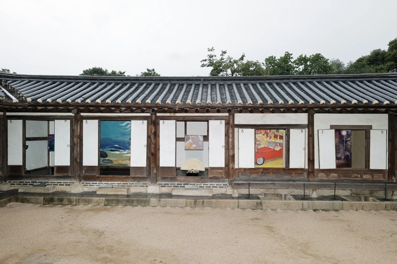 포르쉐코리아, 창덕궁에서「K-헤리티지 아트展, 이음의 선(線)」전시 개막 /사진=포르쉐코리아