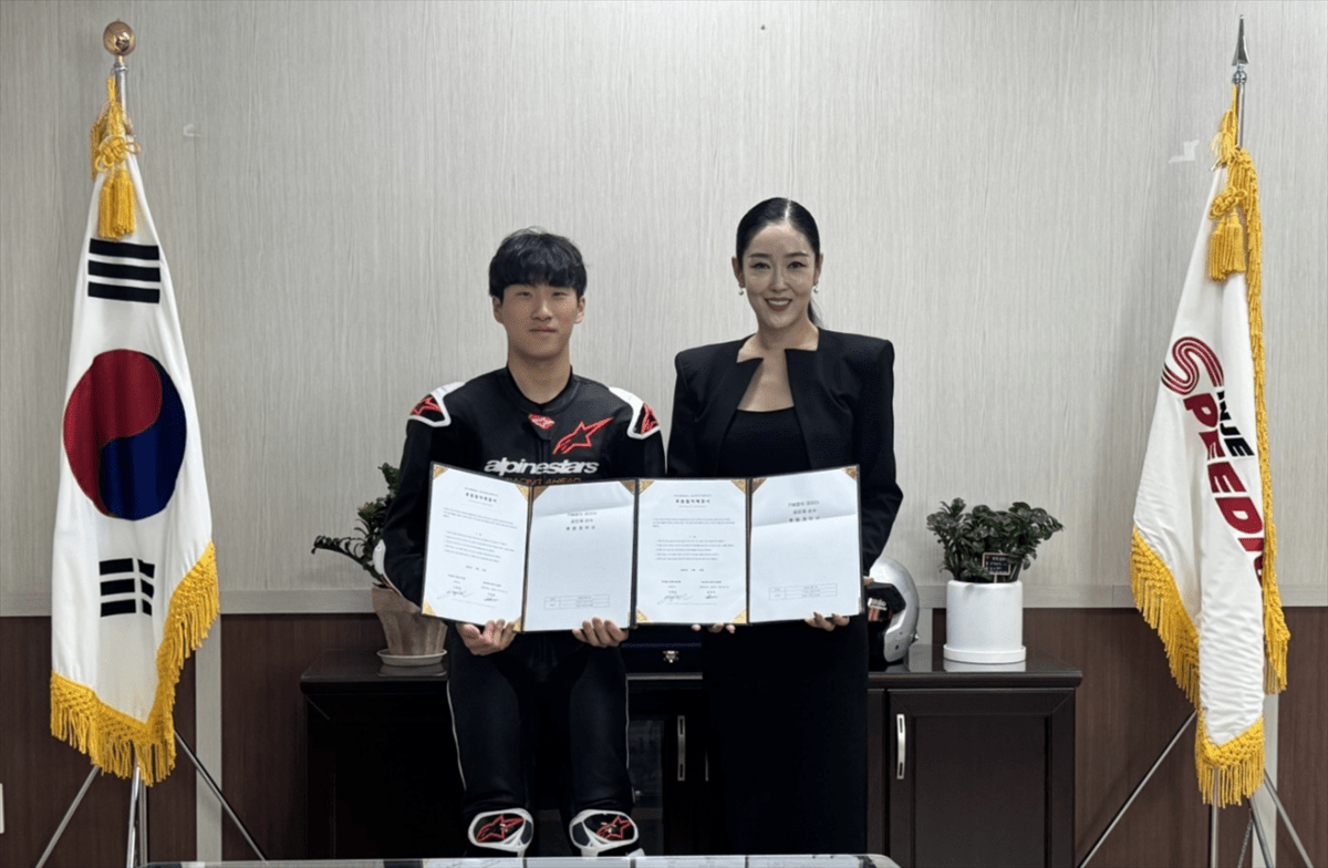 2026~2027년 트랙 지원... FIM 라이더 김민재, 국내 훈련 길 열렸다