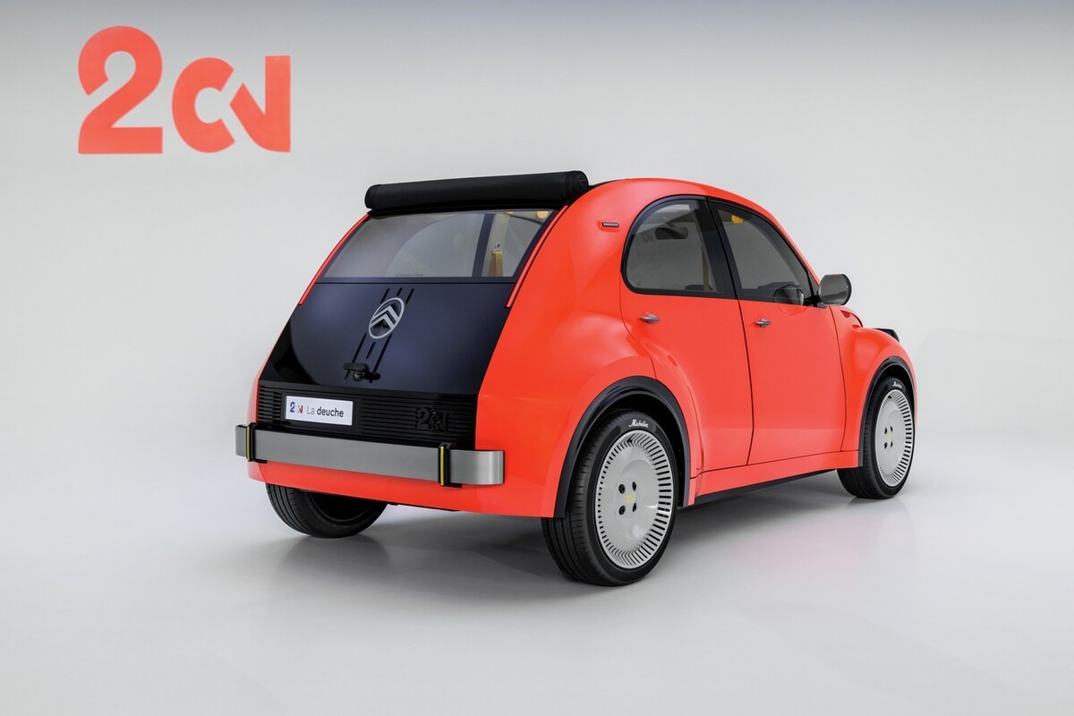 2CV 콘셉트의 뒤쪽 디자인 /사진=시트로엥