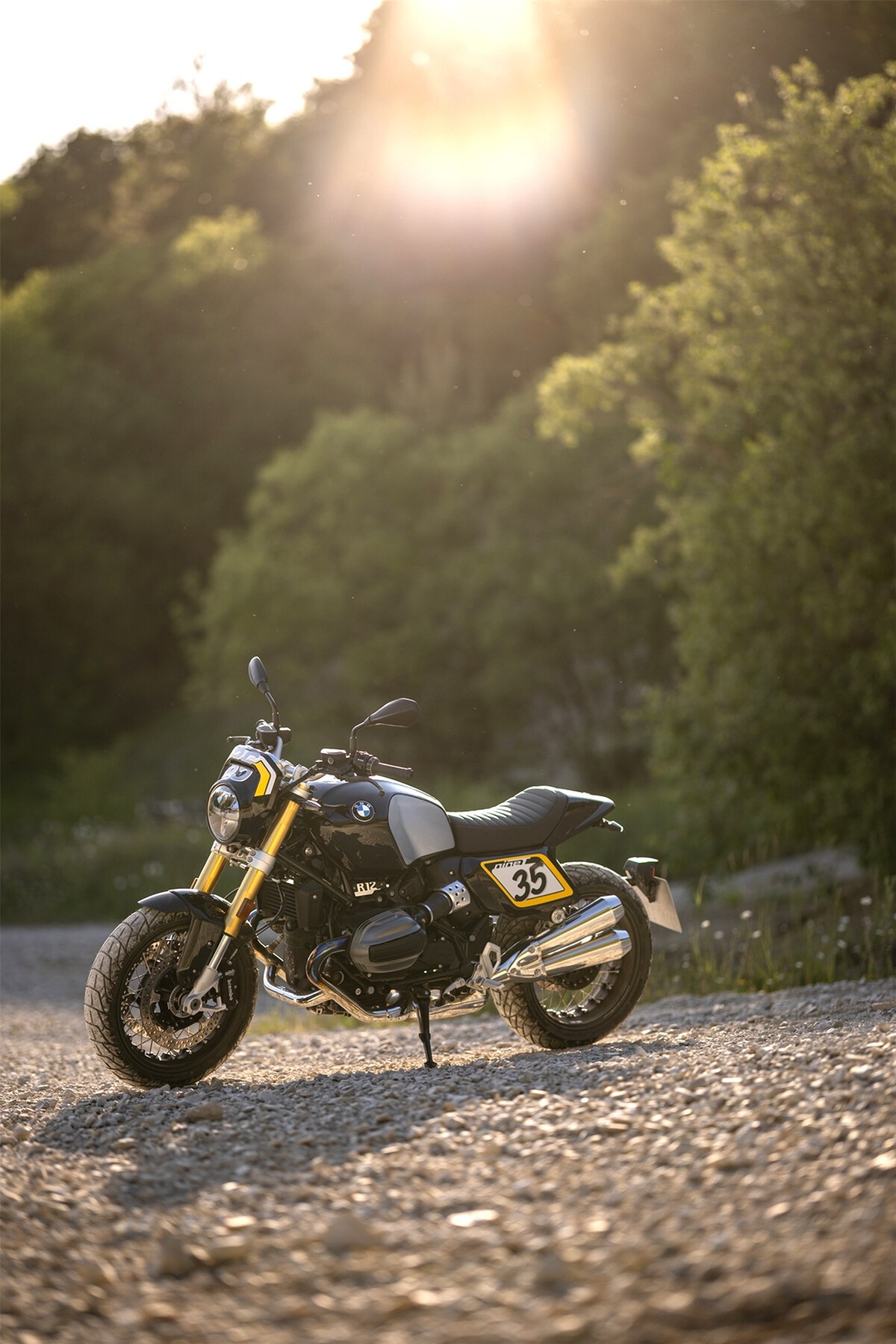 플랫트랙 감성을 더한 R 12 nineT 트래커 에디션 /사진=BMW 모토라드